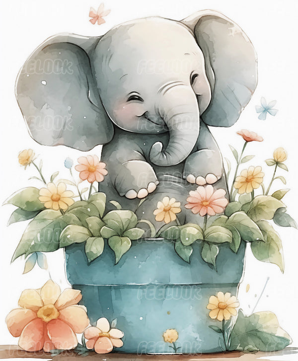 Feelook diamond painting kits Elephant