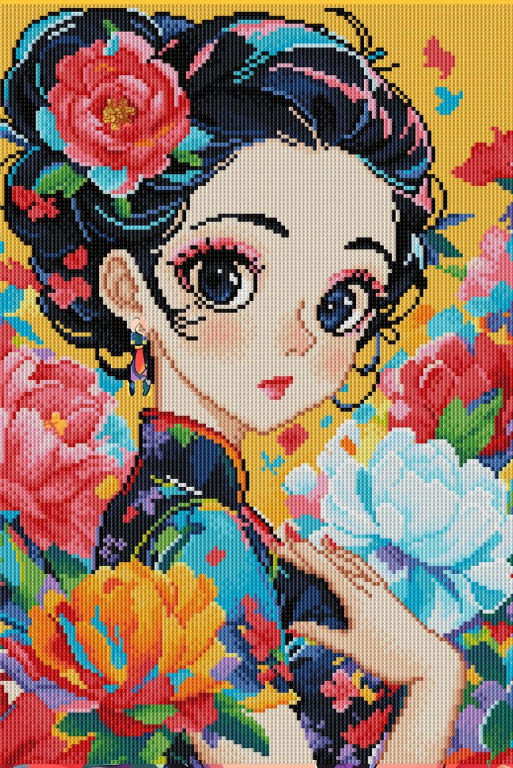 Feelook diamond painting kits Graceful Lady