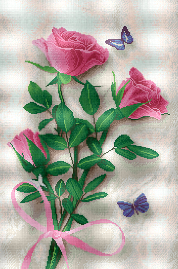 Feelook diamond painting kits Love Rose