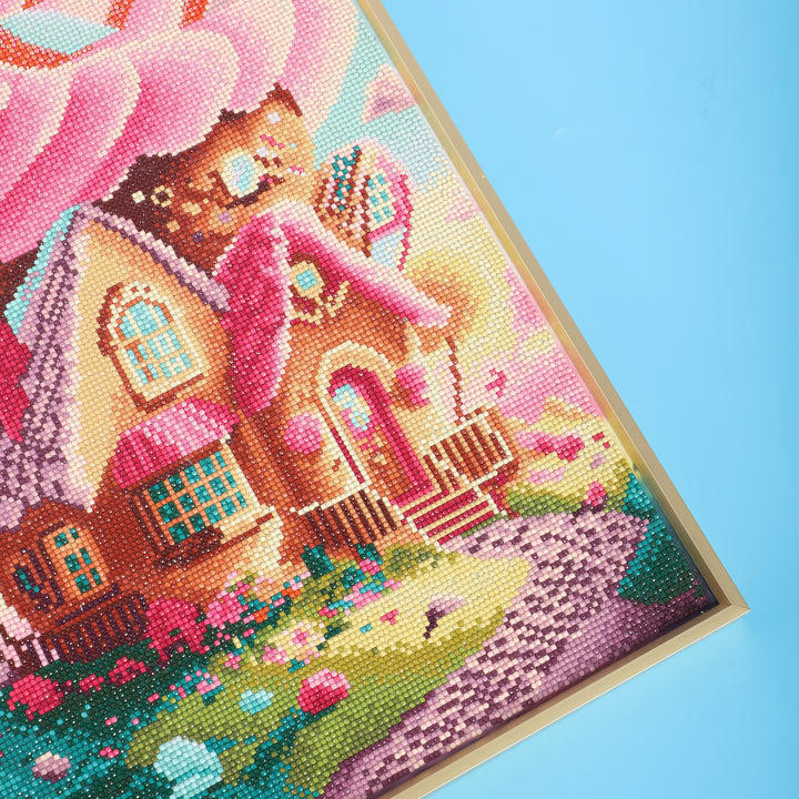 Feelook art diamond painting Candy House