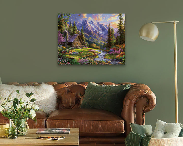  Feelook diamond paintings Halcyon Morning living room decor