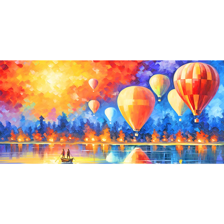 Feelook diamond art painting Fire Balloon