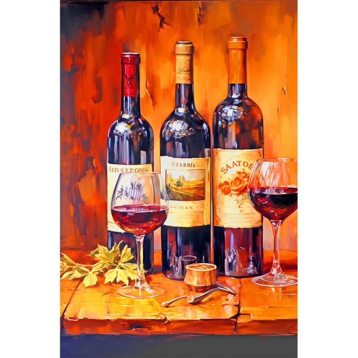 Feelook diamond painting kits Table Wine