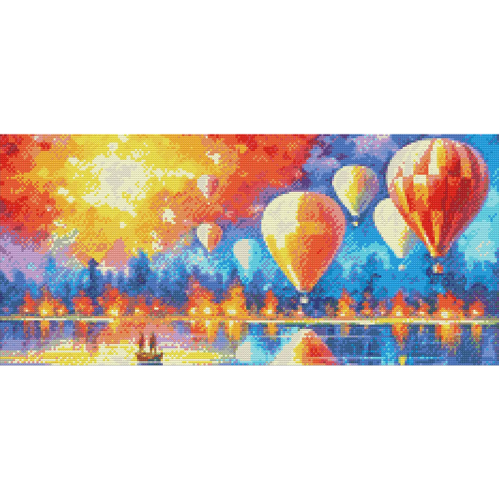 Feelook diamond art painting Fire Balloon