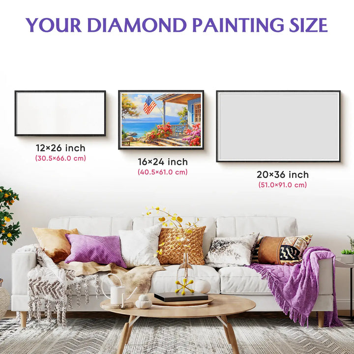 Feelook diamond art painting My Home